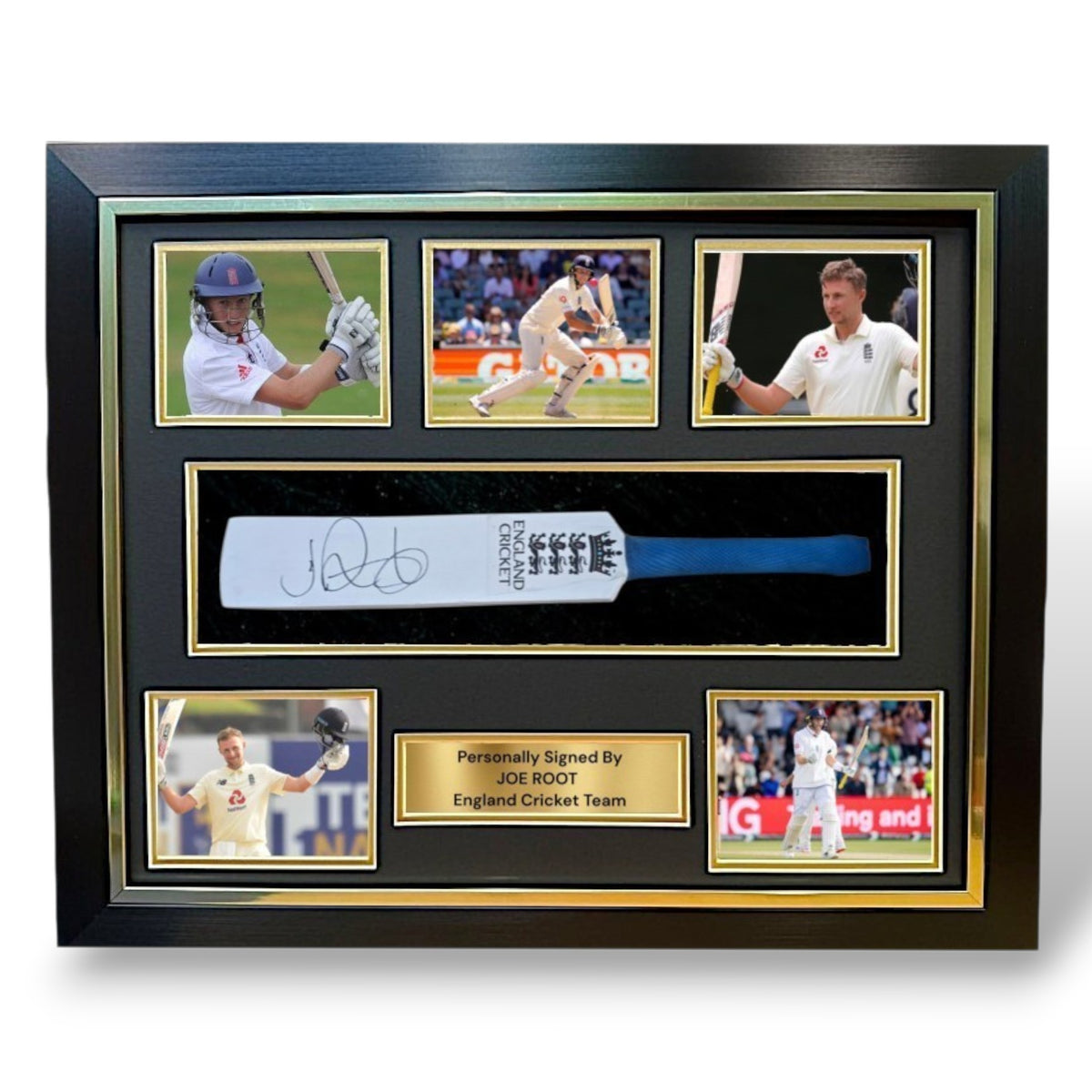 Joe Root Signed England Mini Bat