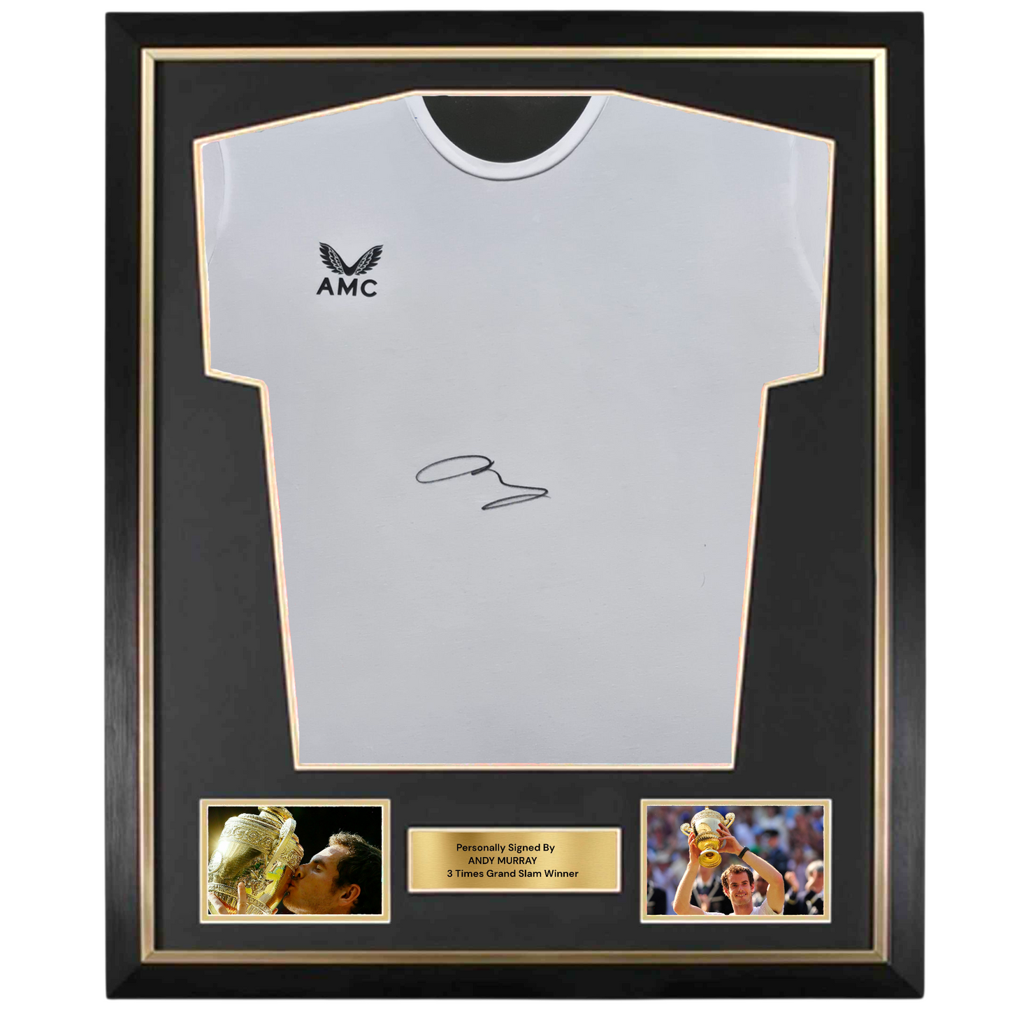 𝐀𝐧𝐝𝐲 𝐌𝐮𝐫𝐫𝐚𝐲 𝐒𝐢𝐠𝐧𝐞𝐝 𝐀𝐌𝐂 𝐓𝐞𝐧𝐧𝐢𝐬 𝐒𝐡𝐢𝐫𝐭 - 𝐃𝐞𝐥𝐮𝐱𝐞 𝐅𝐫𝐚𝐦𝐞𝐝