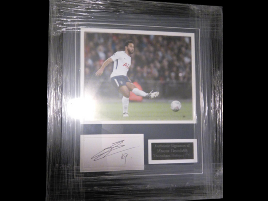 Moussa Dembele Signed Spurs Montage