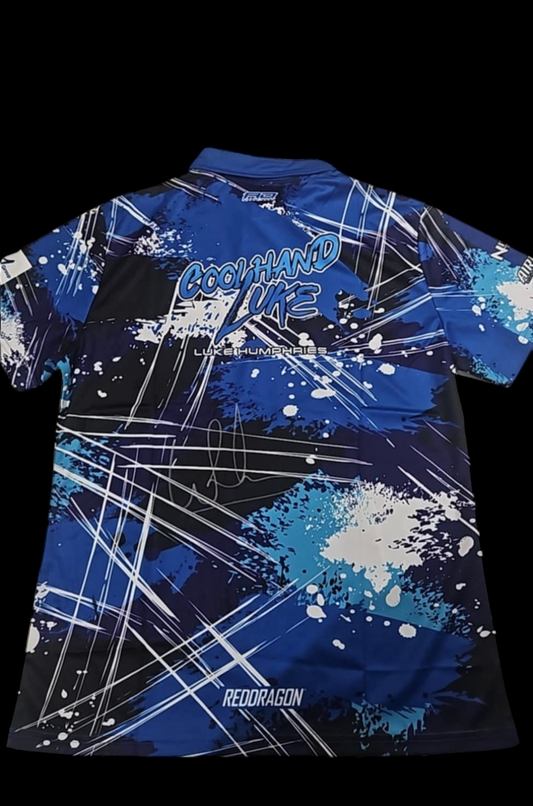 Luke Humpries Signed Dart Shirt#1