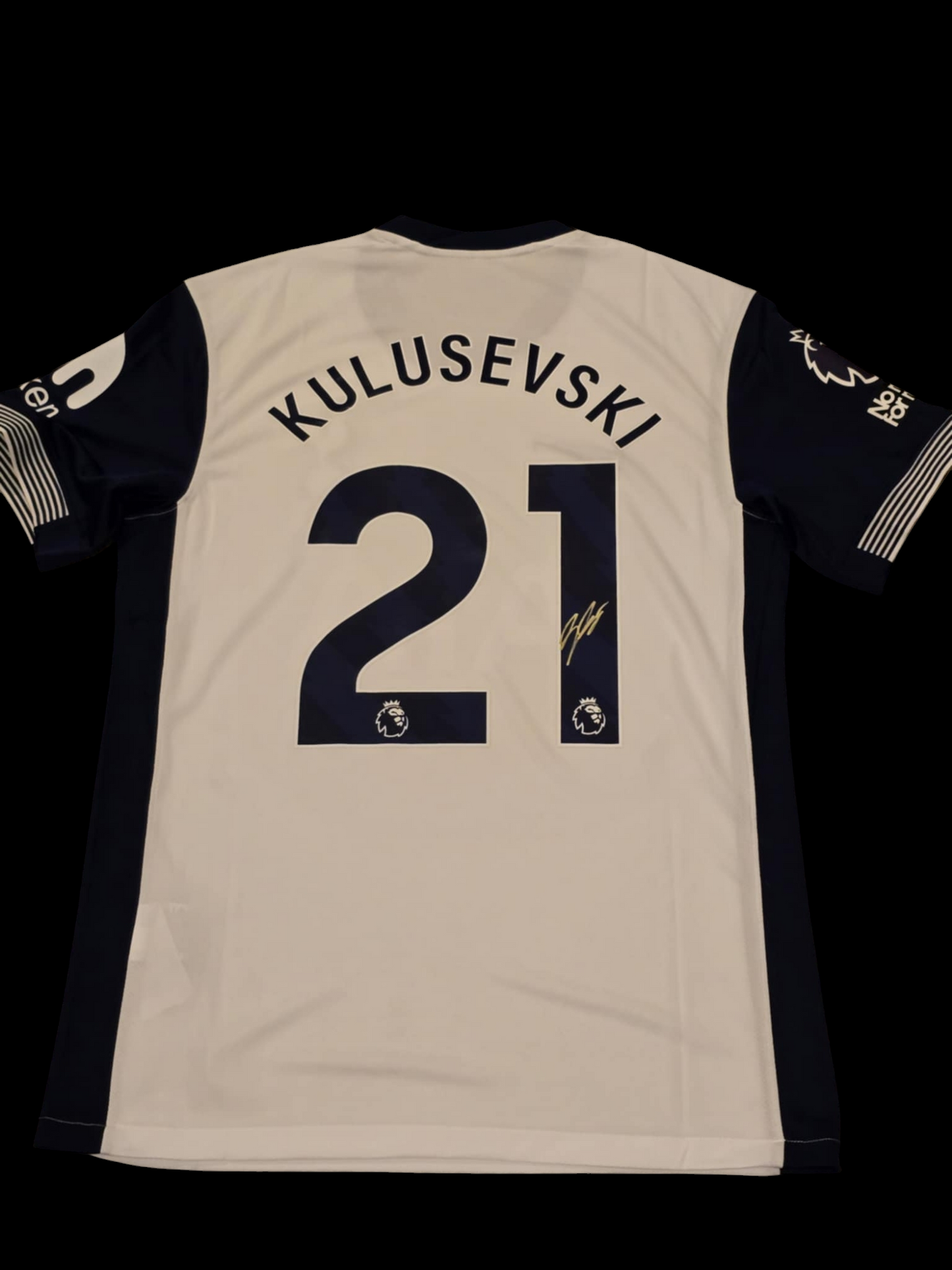 Dejan Kulusevski Signed 24-25 Home Shirt#1