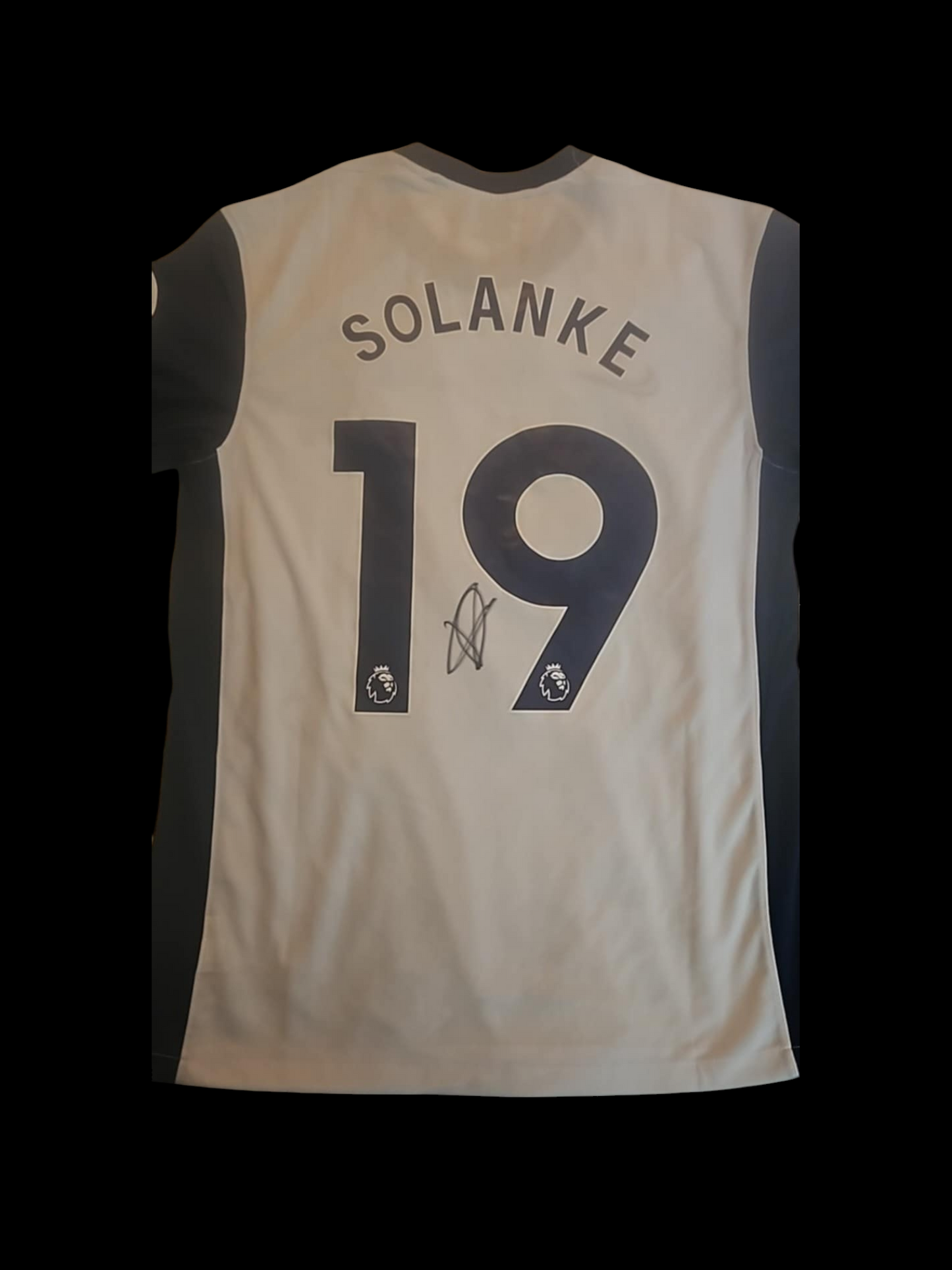 Dominc Solanke Signed 24-25 Spurs Home Shirt