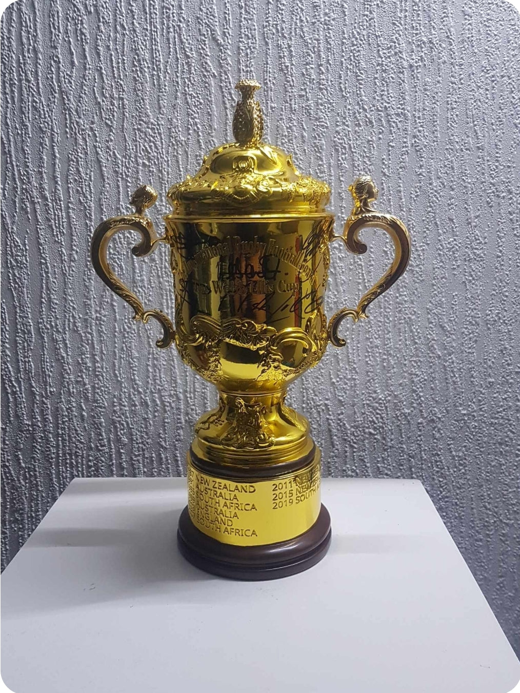 Full Size Rugby Replica World Cup Trophy