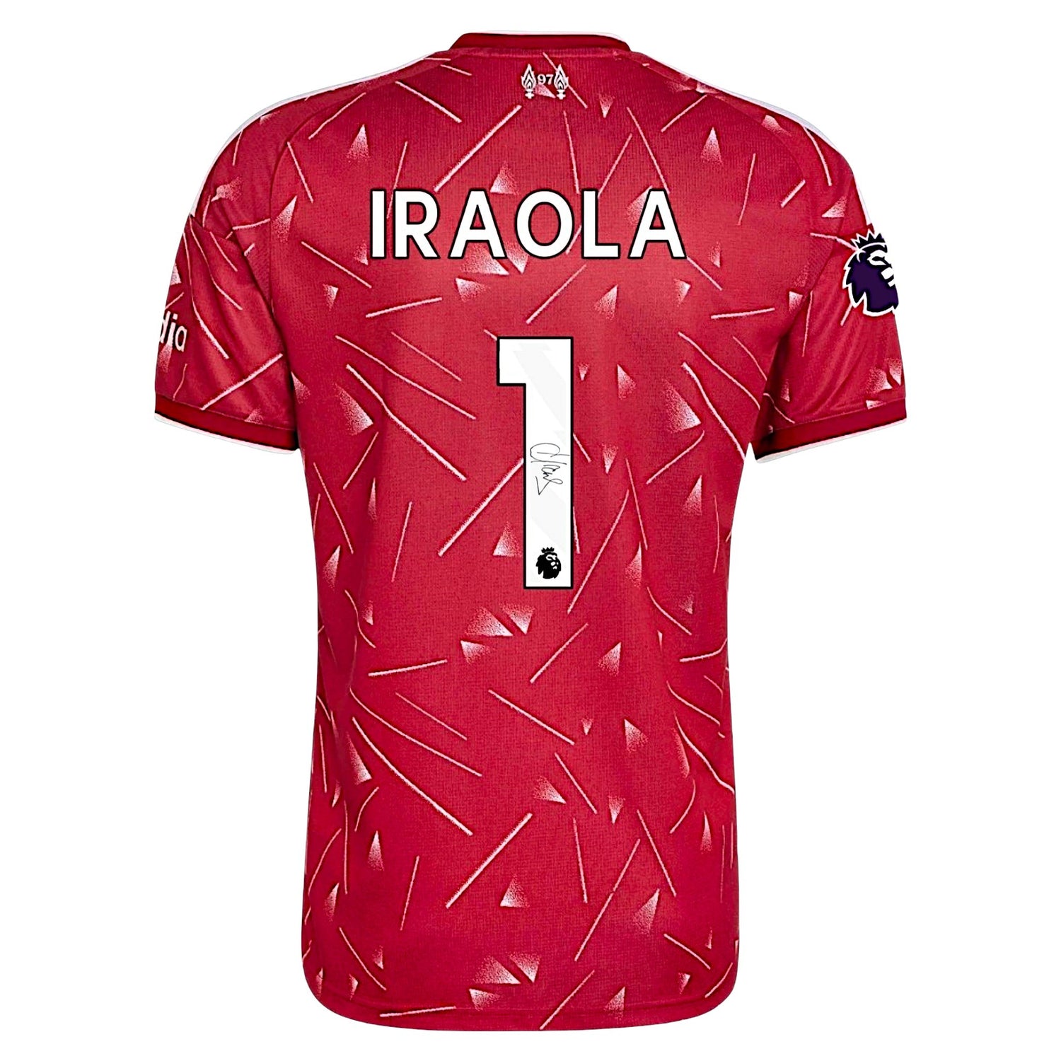 Andoni Iraola Signed 26-27 Liverpool Home Shirt #2