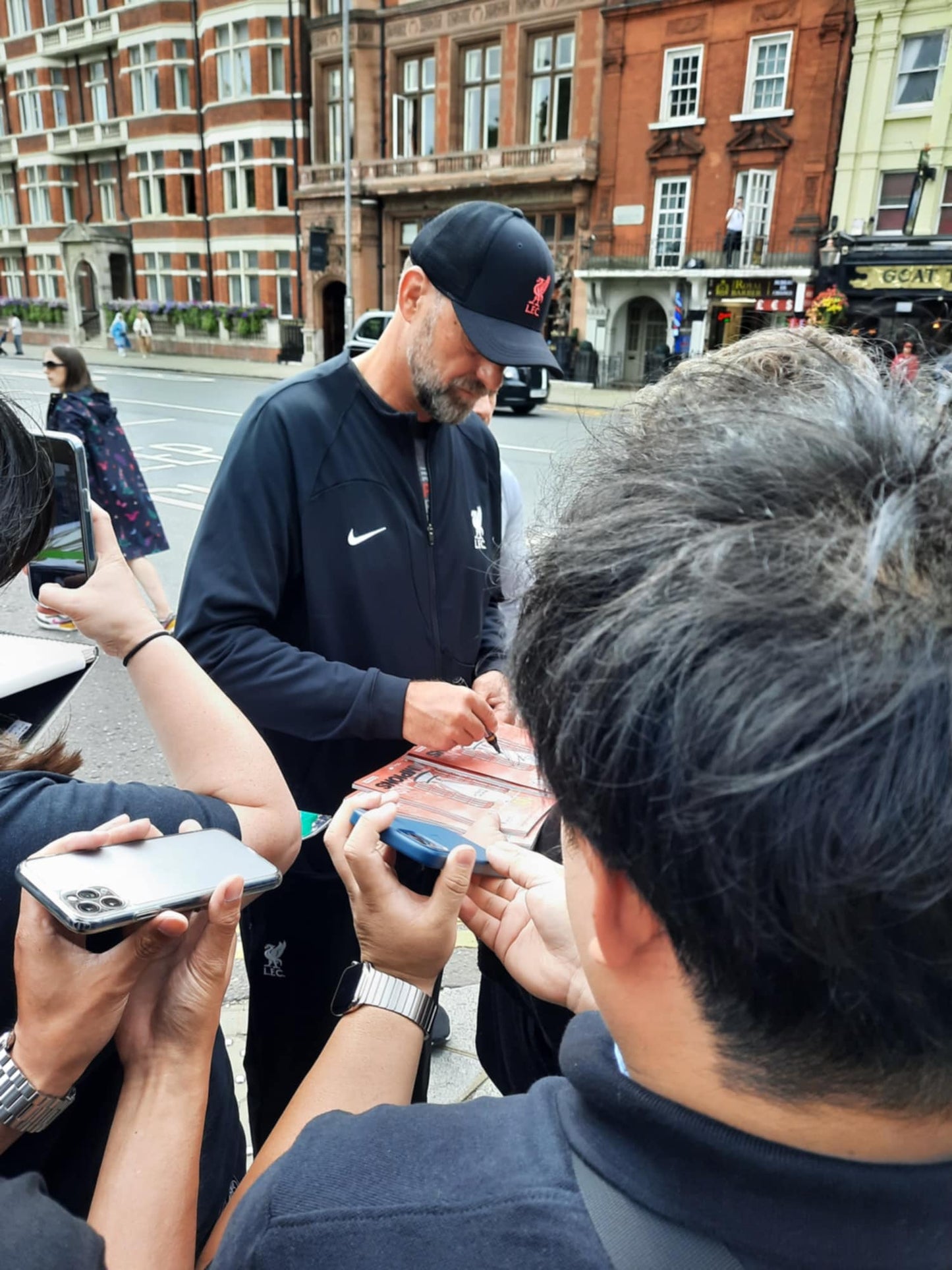 Jurgen Klopp Signed 19-20 Champions Programme