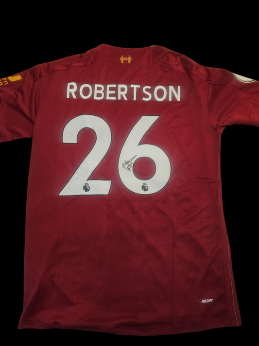 Andy Robertson Signed 19-20 Liverpool Shirt