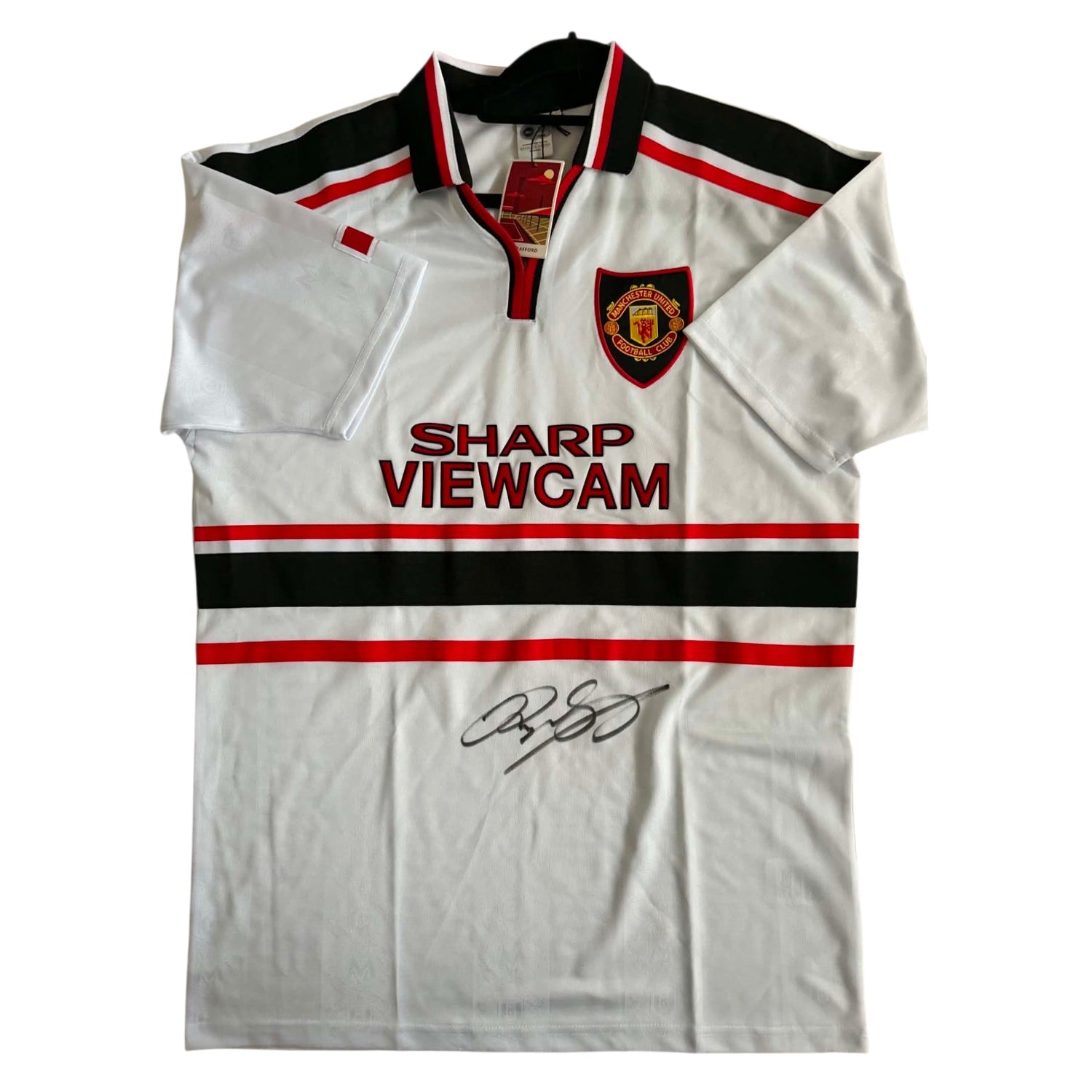 Ryan Giggs Signed 1999 Manchester United Away Shirt (ACG CERT AG180051)