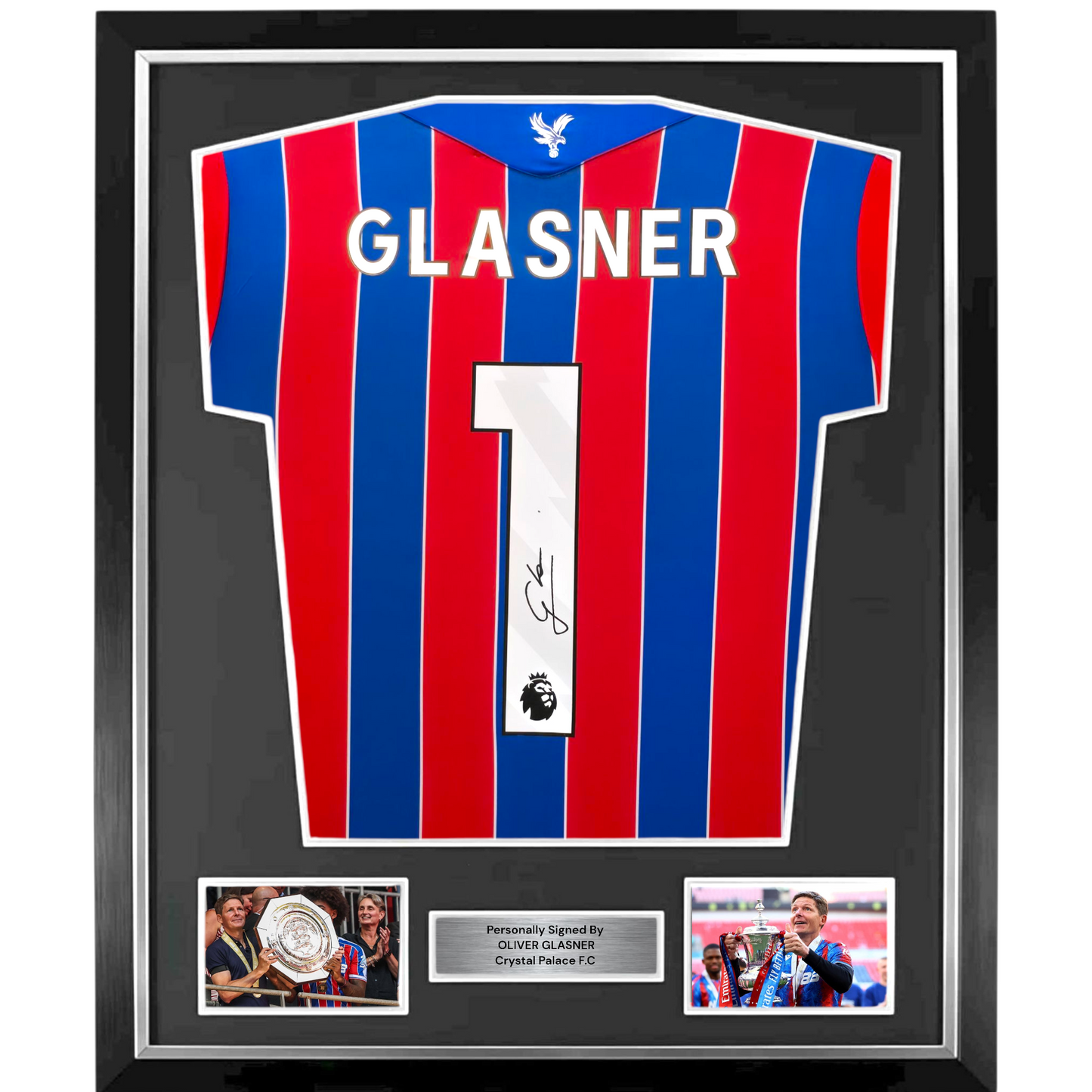 𝐎𝐥𝐢𝐯𝐞𝐫 𝐆𝐥𝐚𝐬𝐧𝐞𝐫 𝐒𝐢𝐠𝐧𝐞𝐝 𝟐𝟓-𝟐𝟔 𝐂𝐫𝐲𝐬𝐭𝐚𝐥 𝐏𝐚𝐥𝐚𝐜𝐞 𝐇𝐨𝐦𝐞 𝐒𝐡𝐢𝐫𝐭 - 𝐃𝐞𝐥𝐮𝐱𝐞  𝐅𝐫𝐚𝐦𝐞𝐝