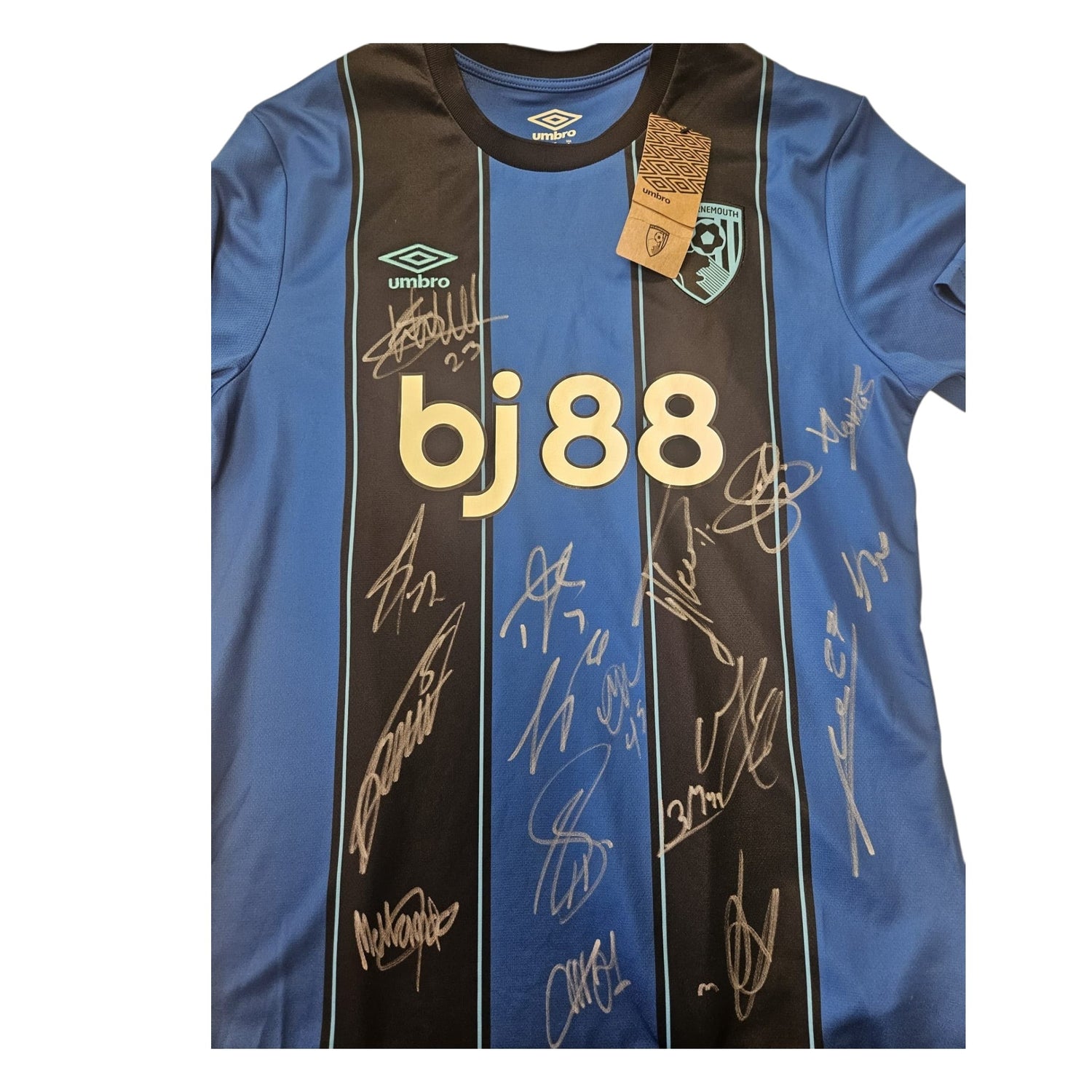 Bournemouth Squad Signed 25-26 Away Shirt