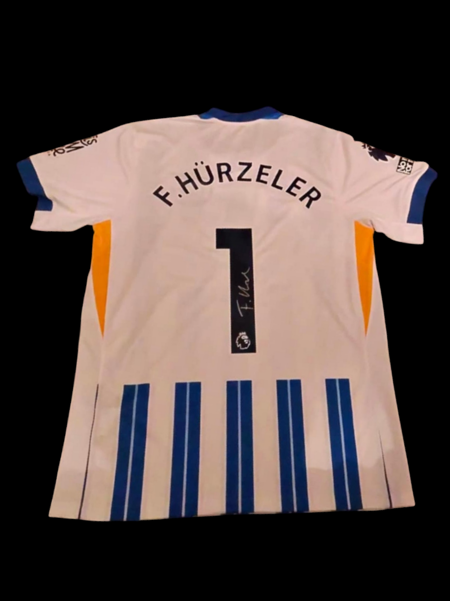 Fabian Hürzeler Signed 24-25 Home Shirt #2