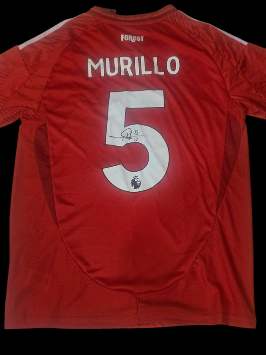 Murillo Signed Nottingham Forest 24-25 Home Shirt