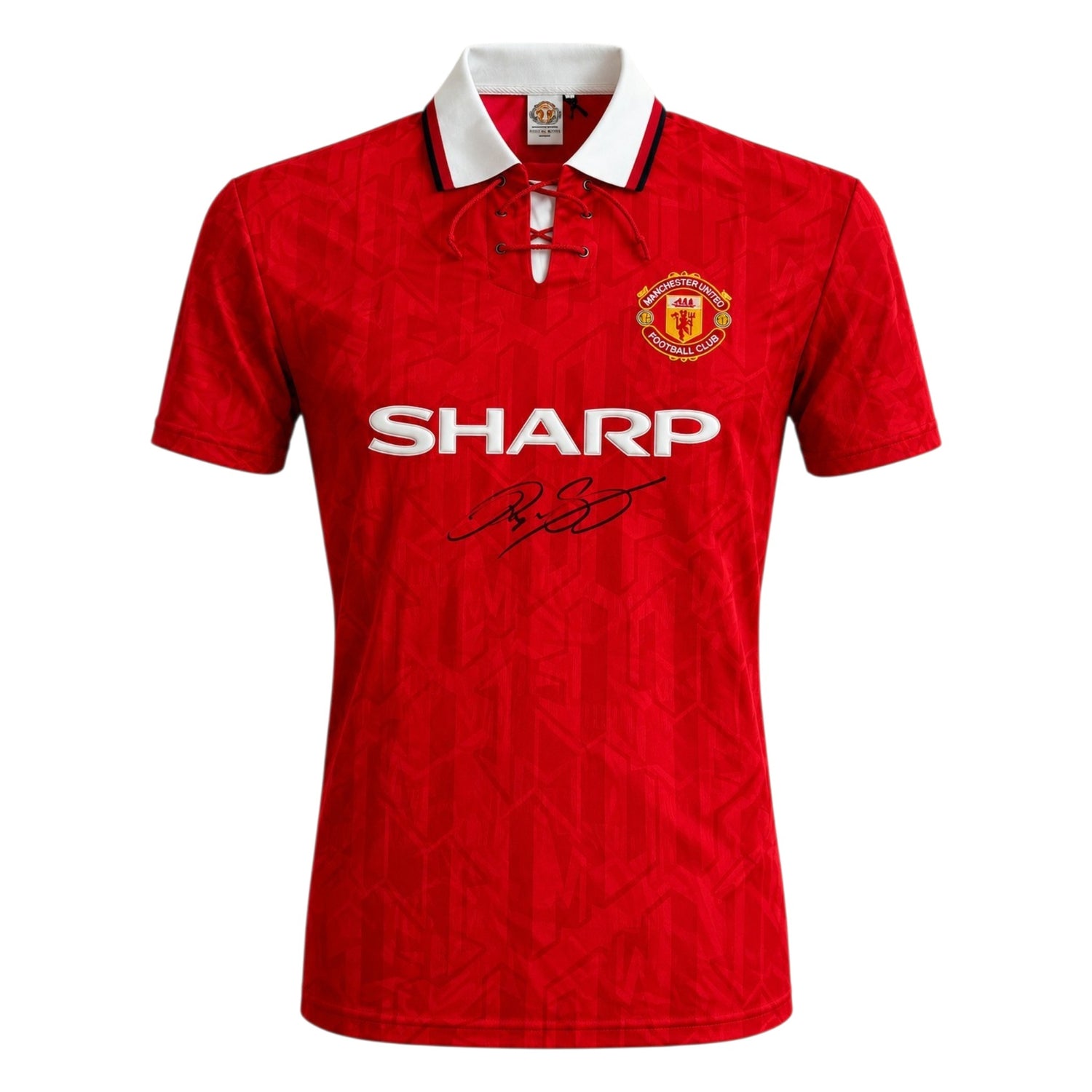 Ryan Giggs Signed 1992-94 Manchester United Home Shirt (ACG CERT AG180062)
