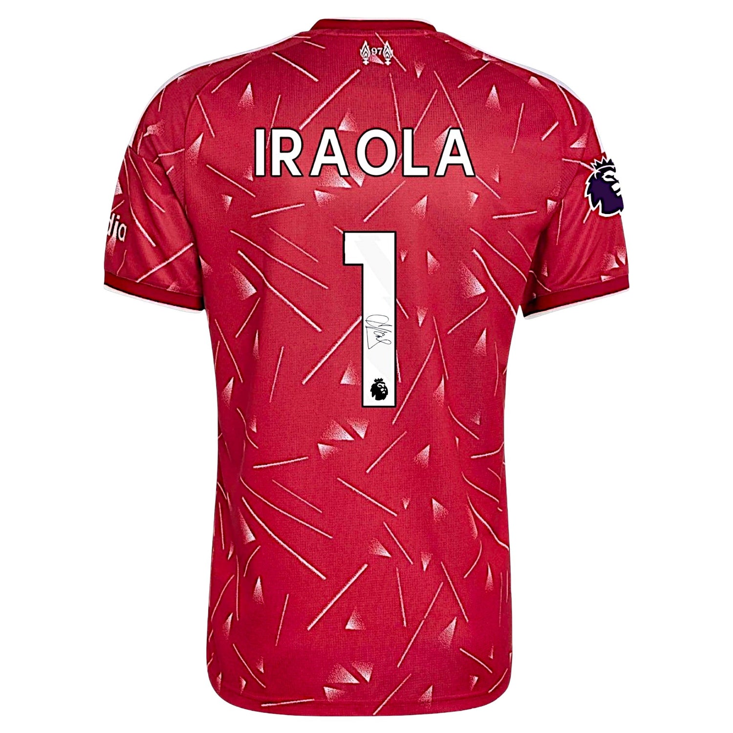 Andoni Iraola Signed 26-27 Liverpool Home Shirt
