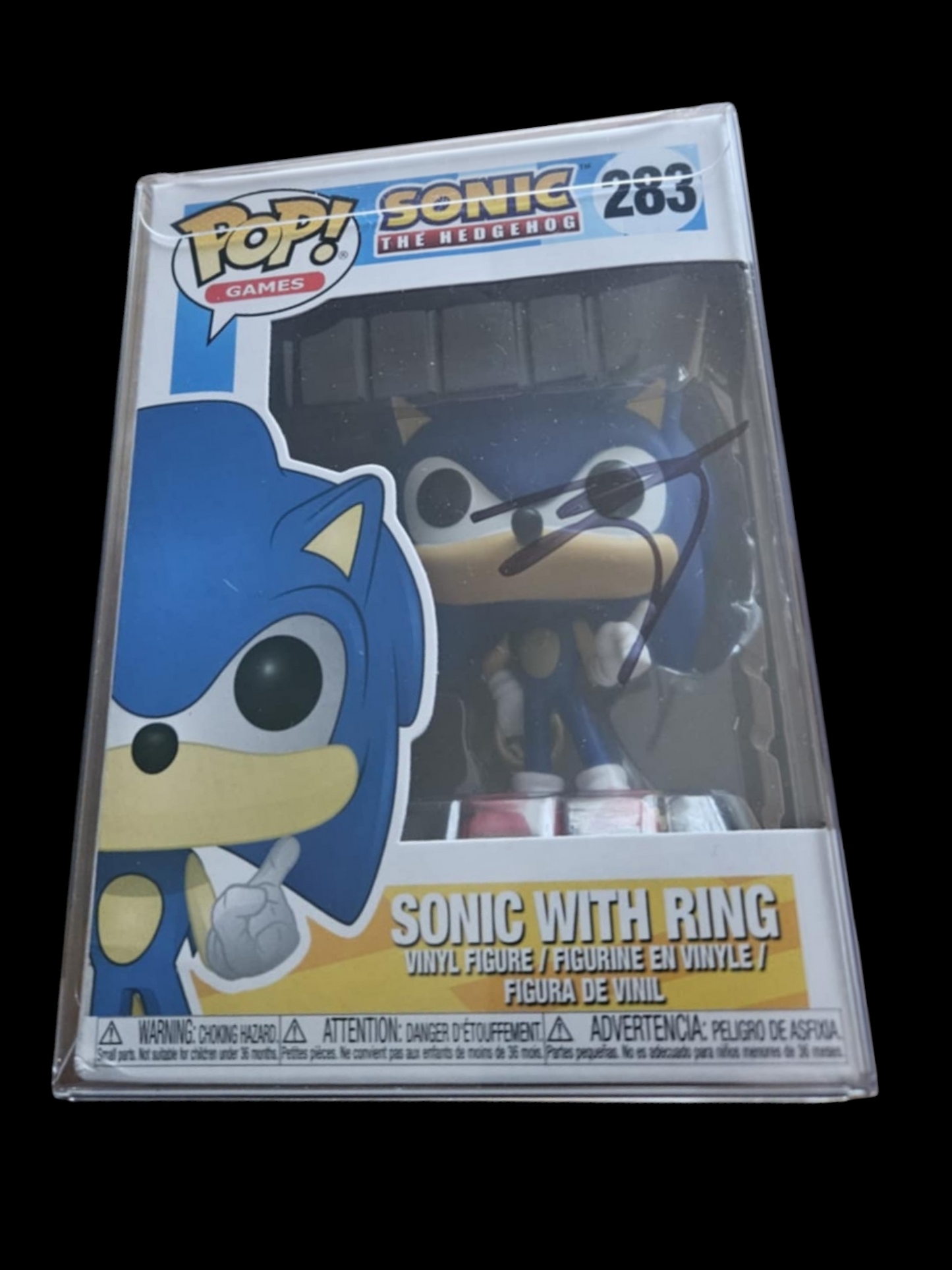 Ben Schwartz Signed Sonic Funko Pop #1