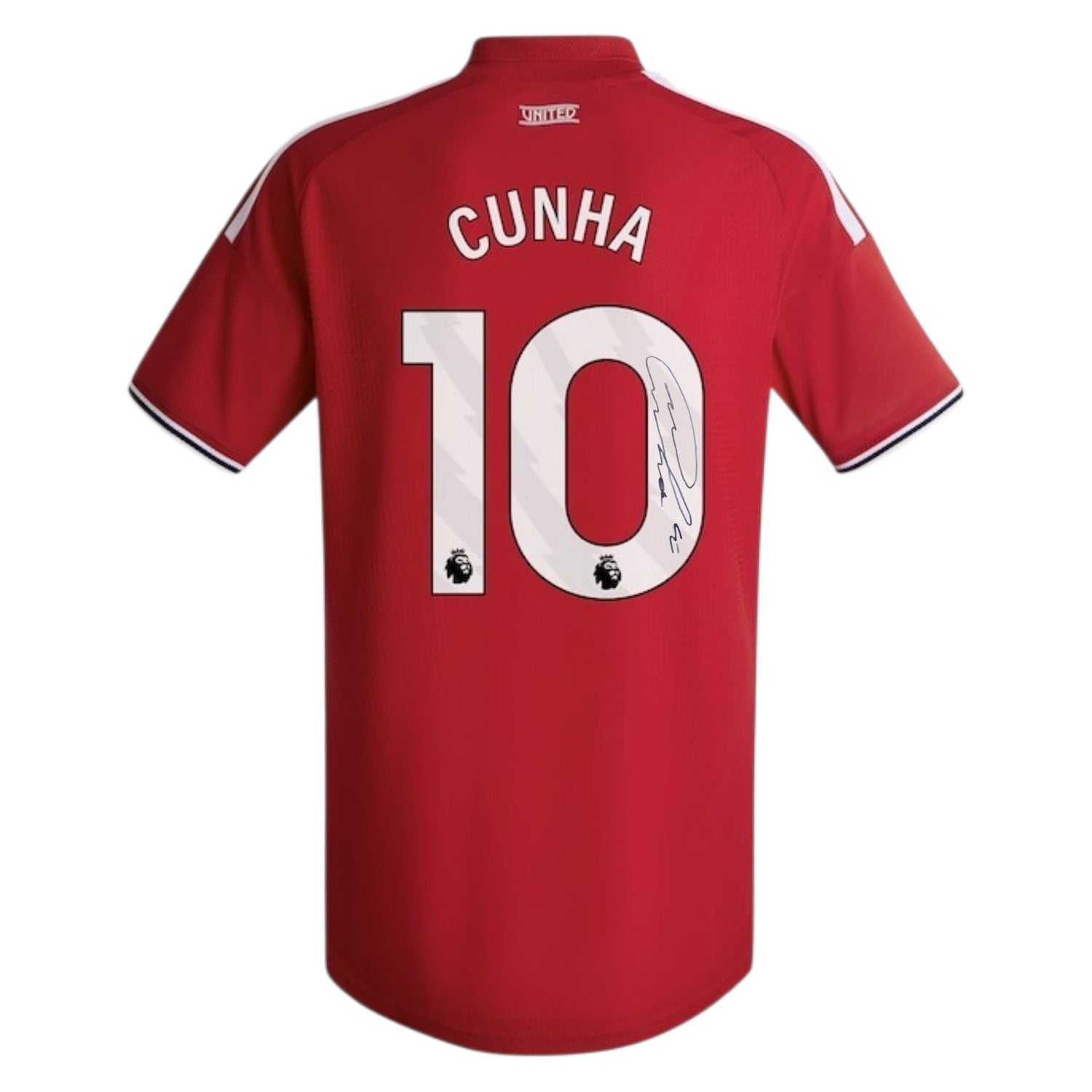 Matheus Cunha Signed 26-27 Manchesterrhnited Bome Sbirt