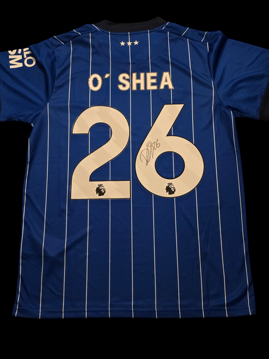 Dara O'Shea Signed 24-25 Ipswich Home Shirt