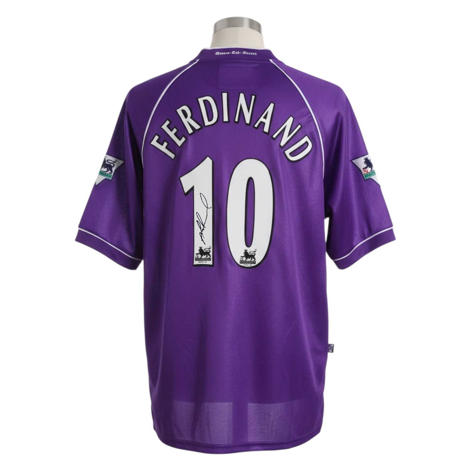 Les Ferdinand Signed 1998-99 Tottenham Away Shirt