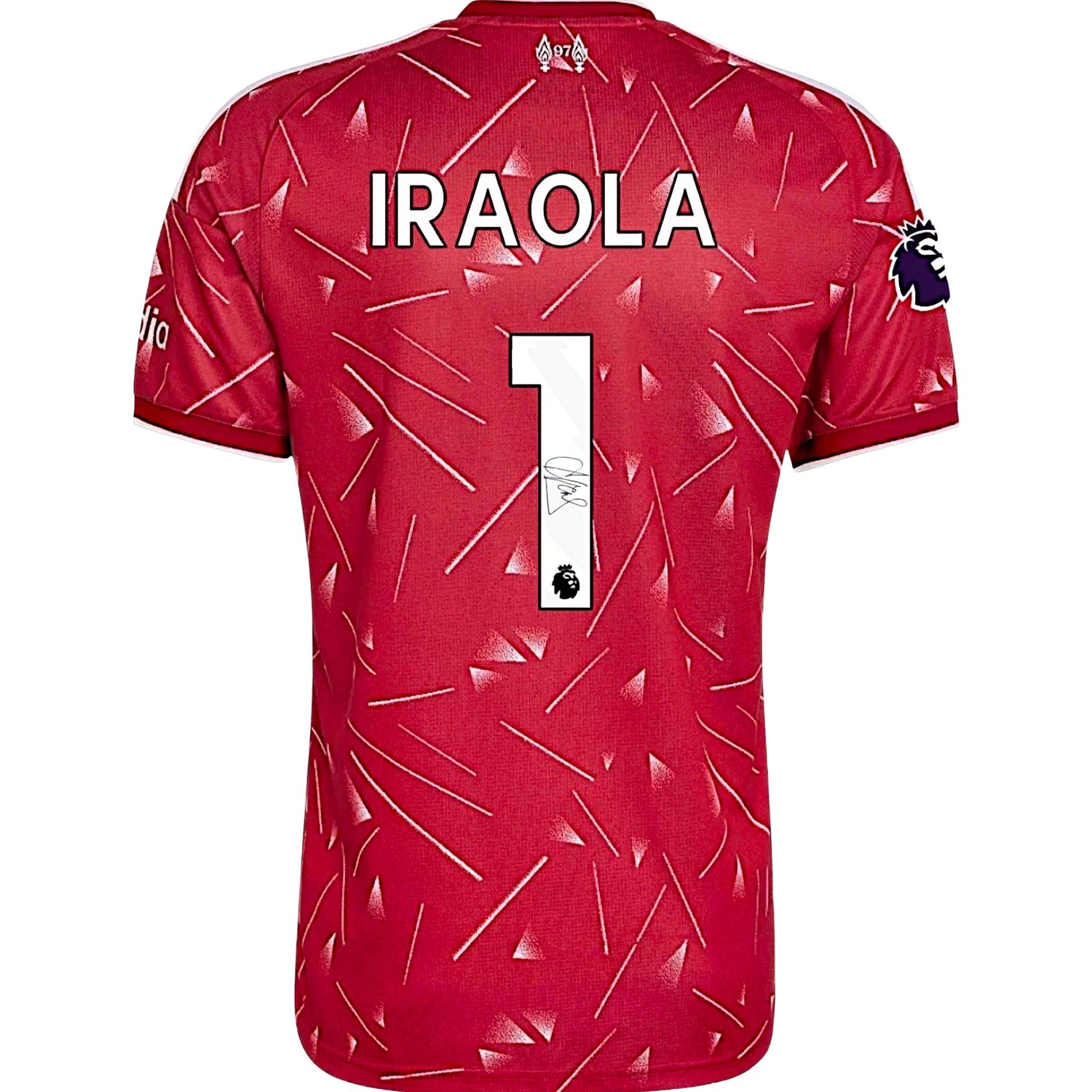 Andoni Iraola Signed 26-27 Liverpool Home Shirt