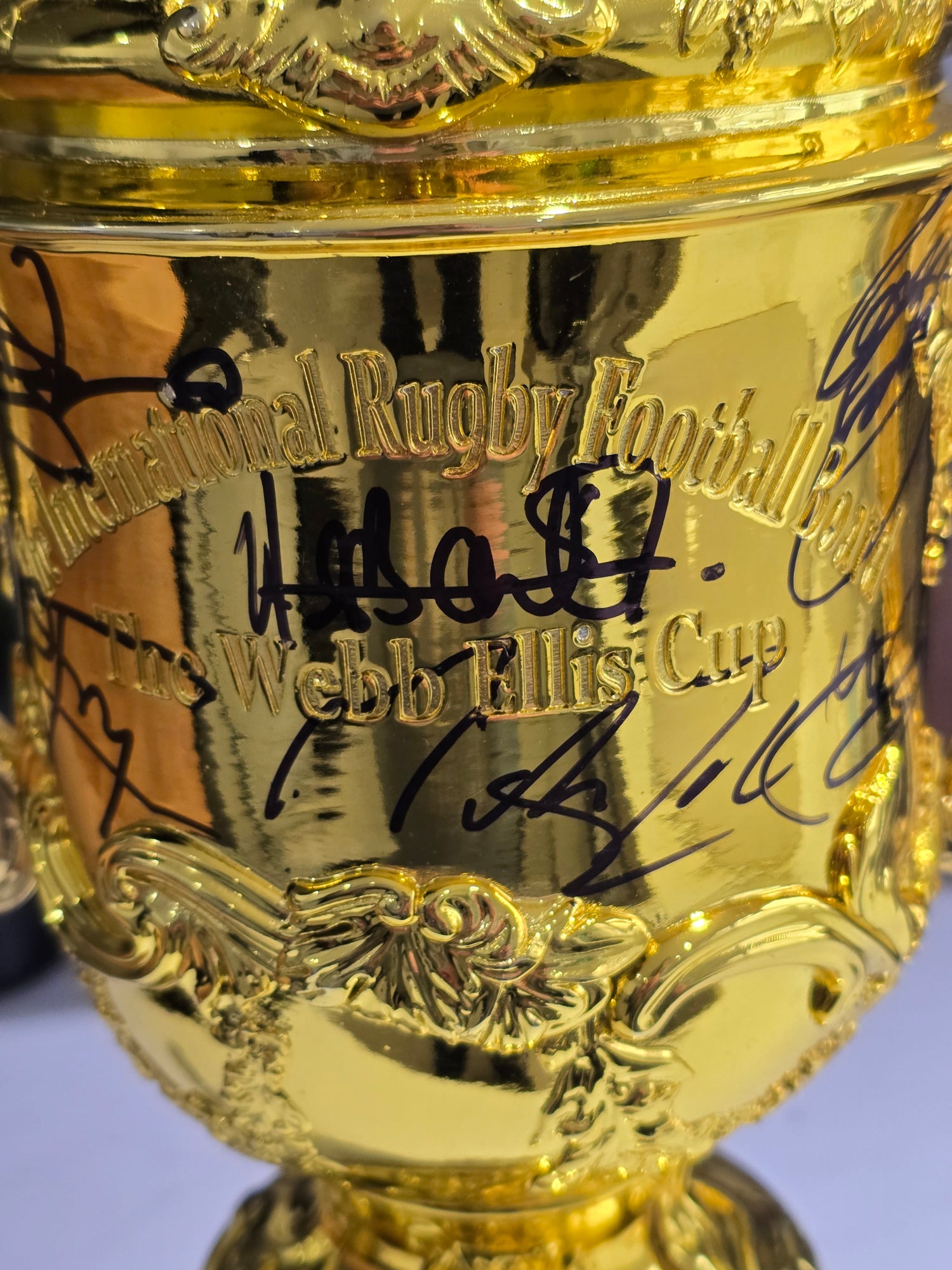 Full Size Rugby Replica World Cup Trophy