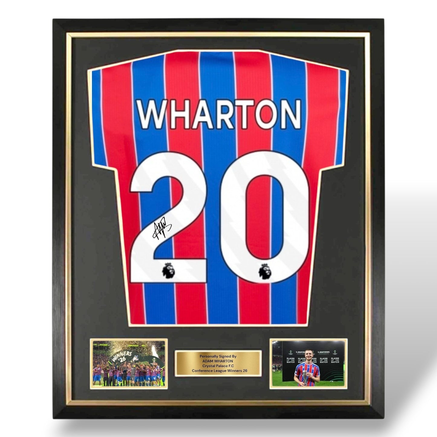 𝐀𝐝𝐚𝐦 𝐖𝐡𝐚𝐫𝐭𝐨𝐧 𝐒𝐢𝐠𝐧𝐞𝐝 𝟐𝟓-𝟐𝟔 𝐂𝐫𝐲𝐬𝐭𝐚𝐥 𝐏𝐚𝐥𝐚𝐜𝐞 𝐇𝐨𝐦𝐞 𝐒𝐡𝐢𝐫𝐭-𝐃𝐞𝐥𝐮𝐱𝐞 𝐅𝐫𝐚𝐦𝐞𝐝.
